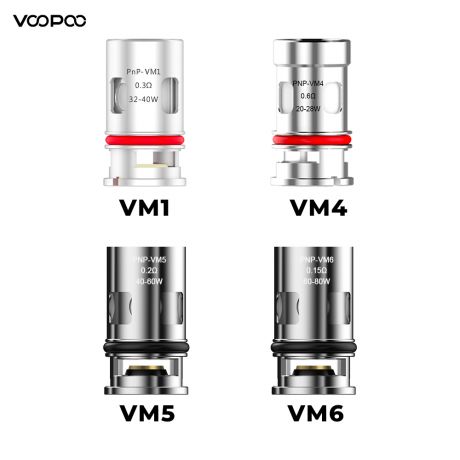 Résistances PNP VOOPOO